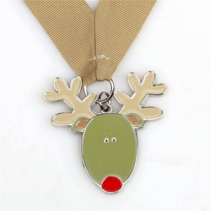 Mukautetut mitalipalkinnot joulukultahopeasta ja pronssimitalista