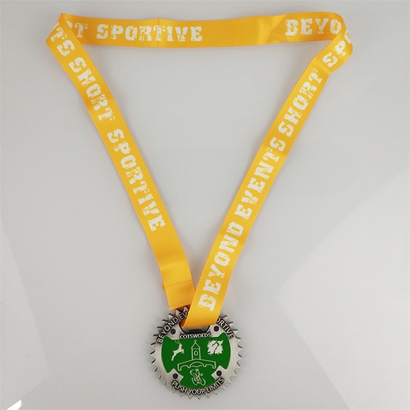 Suunnittelu urheiluseosmitalilla Lanyard -olympiamitalin replikalla