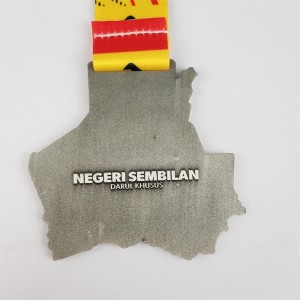 Ammatillinen räätälöity urheilumitali stereoskooppinen vaikutusmitali