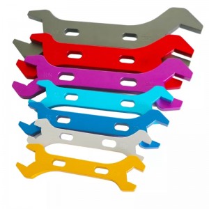 Jakoavain asetettu jakoavain Harbor Freight Alumiinin kaksoispään jakoavain