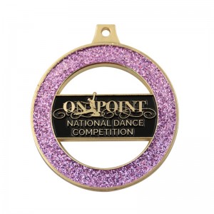 Mukautetut mitalit emali -voimistelumitali