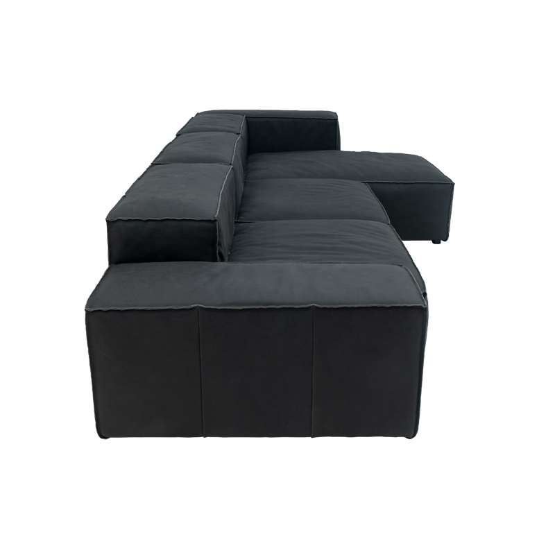 Poikkileikkaus sohva RS957 (musta)