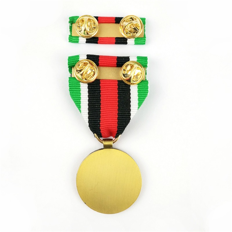 2021 Custom New Gold Navy Soldier Award -mitalin kunniamitali mitalilaatikolla