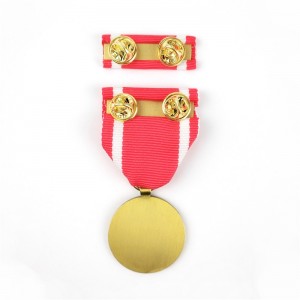 Mukautetut medalla -medaljongit Die Cast Metal Badge 3D -aktiivisuusmitalit ja palkitsemismitali kunnianauhalla