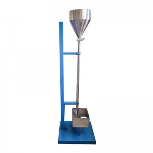 putoava hiekan kulutustestauskone