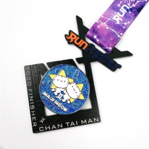 Mukautetut kultahopeakuparimitalit Ei vähimmäistilausta myytäväksi