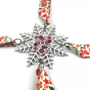 Joulupukin juoksemitalit Christian Mital Gift Metal Star Award -palkinto