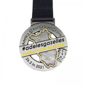 Mukautetut mitalit Fast ontot mitalit mukautettu metallisi sinkkiseos