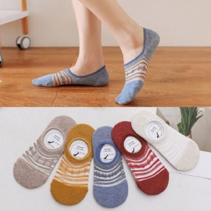 Tukkumyynti Uusi kesänaistennäkymätön sukka ohut hengittävä sukat