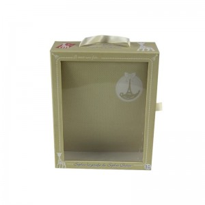 Ikkunan avaaminen lahjapakkaus, jalo ja hieno mukautettu ikkunan avauslahjalaatikko