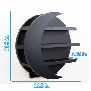 Kuun pidike seinä tai työpöydän hylly eteerinen öljypidike kristallipidike