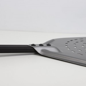 Irrotettava kahva anodisoitu 12 tuuman/13inch/14inch rei\'itetty alumiinipizzakuoripizza -lapio pizza spatula -pizza meloaneljällä ympyrällä