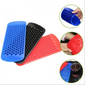 Silikoni mini-jääkuutioalustat, 150 sydämenmuotoista kappaletta murskatut jäämuotit Helppo vapauttaa pieniä jääkuutioita viski-cocktaileihin, keittiön laitteisiin pinottavat jääalustat, pakastin erikoisvarustetyökalut