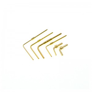 Brass Plug&Sockets PIN --- suorakulmainen päättyminen