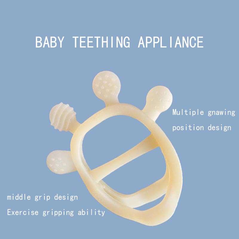 Silikoni vauvan teether lelut vauvoille 3 kuukautta, bpa ilmainen pudotus+resistent -silikonilaisten hammaslääkärit lelut kipeän ikenen helpottamiseksi, vauvan pureskelu lelut imeytymiseen tarpeita varten