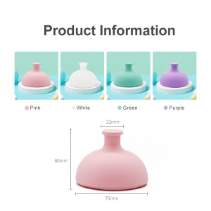 Silikoni vauvan relvinen patter, lasten belch flatus -työkalu, vauvapalmukin hierontalaite, terveellinen, ympäristöystävällinen ja helppo puhdistaa