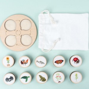 Puinen valaistuslapset \\\\\\\\\\\\ lelut diy yizhi -palapeli