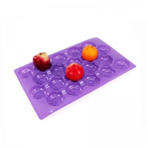 Näytä hedelmätarjotin 490*300*25 mm 20 uraa