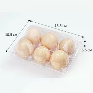 Muna -alusta 155*105*65 mm 6 uraa