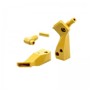 Tekniikan muovinen PAI -ruiskutuslaite Räätälöity muovinen kuoren muotti Aukko PBI -ruiskutusmuotin tarkkuusrakenteelliset osat