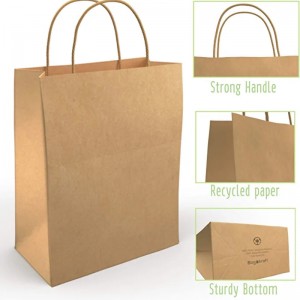 Ympäristöystävällinen Kraft-paperipussi
