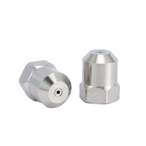 Ruostumattomasta teräksestä valmistettu messinki vesisuihkunpuhdistus Pölynhallinta Jet Solki/full/Hollow -kartiosuutin