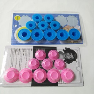 Ei lämmönlämmityksen kihartimia, silikonikärpäriä käpristyviä työkaluja, ei lämmitystä, hiuksille vaurioita, helppo puhdistaa