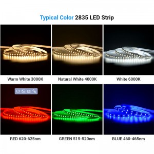 2835 60leds/m LED -nauha