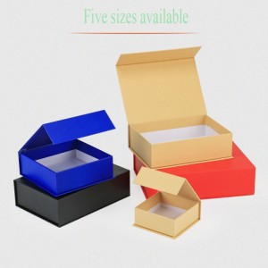 Mukautettu värillinen lahjapakkaus