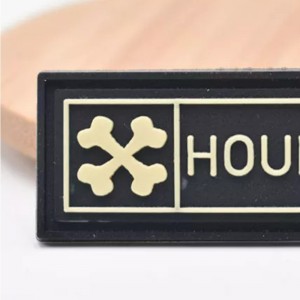 PVC-ympäristöystävällinen pehmeä silikoni räätälöity tavaramerkki laastari