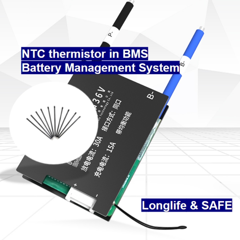 NTC -termistori BMS -akun hallintajärjestelmässä
