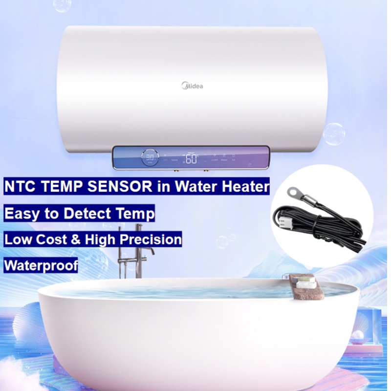 NTC -termistorilämpötila -anturi vedenlämmittimessä