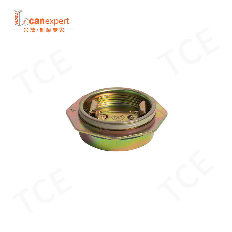 TCE-tehdashintametallit Can-lisävarusteiden halkaisija 32 mm Tinplate Blind Laipan kansi