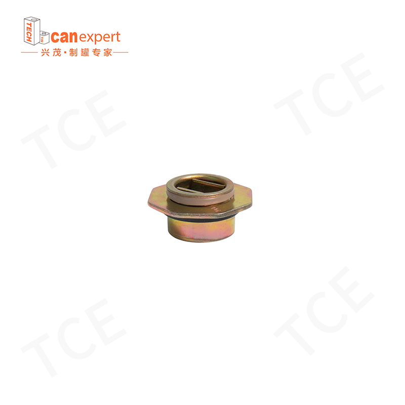 TCE-tehdashintametallit Can-lisävarusteiden halkaisija 32 mm Tinplate Blind Laipan kansi