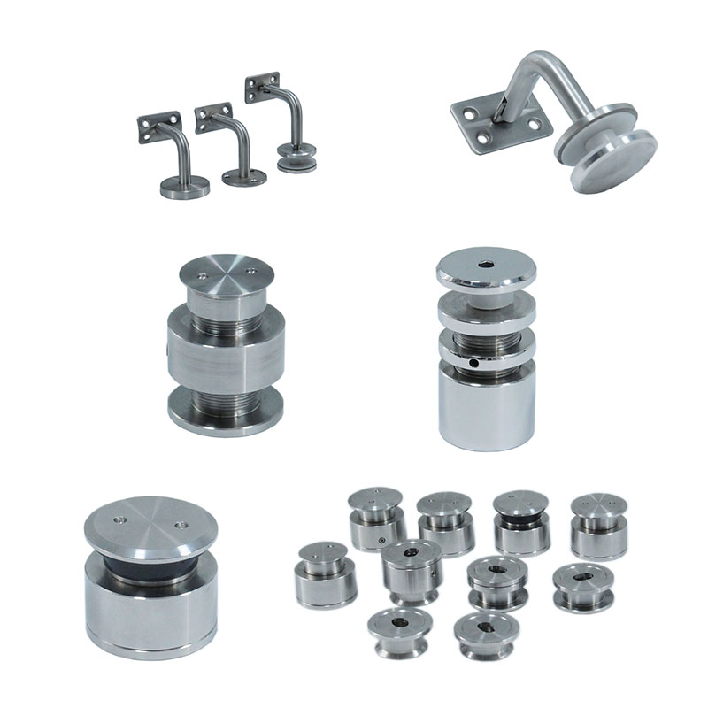 Ruostumattomasta teräksestä valmistetut kaiteet asusteet portaat ja parvekkeen lasisuojukset Tuotteet