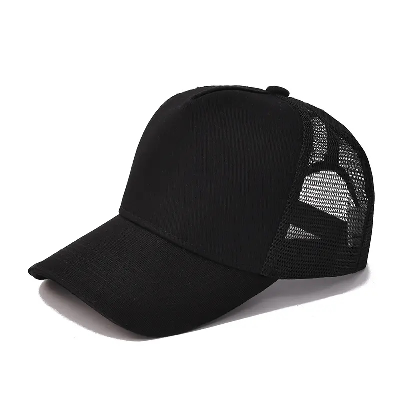 Muokattava OEM -logo Summer Mesh Baseball Cap Baseball Cap Unisex Mesh -hattu miehille