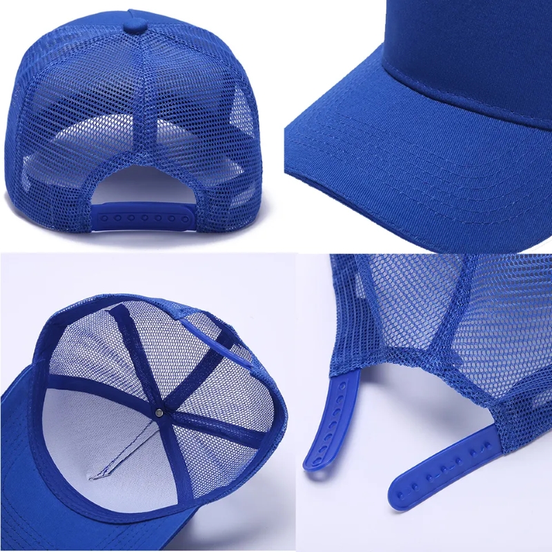 Muokattava OEM -logo Summer Mesh Baseball Cap Baseball Cap Unisex Mesh -hattu miehille