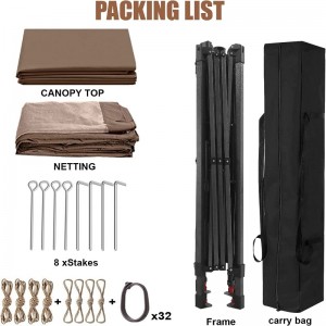 Puutarhatarvikkeet pergola -alumiini ulkona