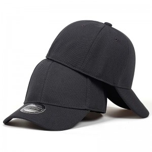 Korkealaatuinen puuvillavarustettu baseball Cap Hat Unisex -logo mukautettu kirjonta suljetut urheilulakkit
