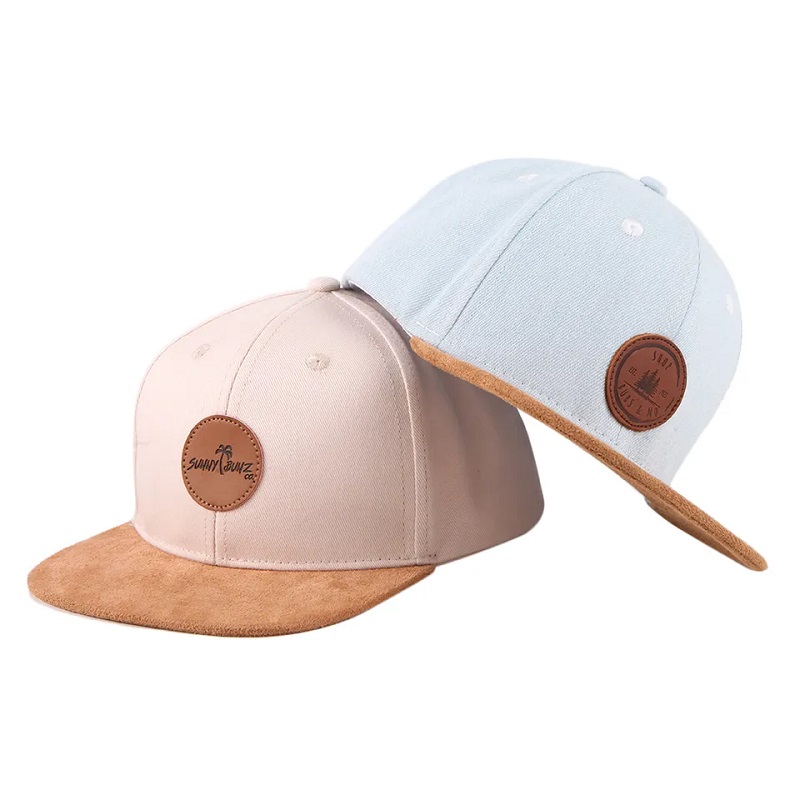 Pojat Snapback Cap Taapero hattu Flat Brim Cap Kids Infant Baby Hat