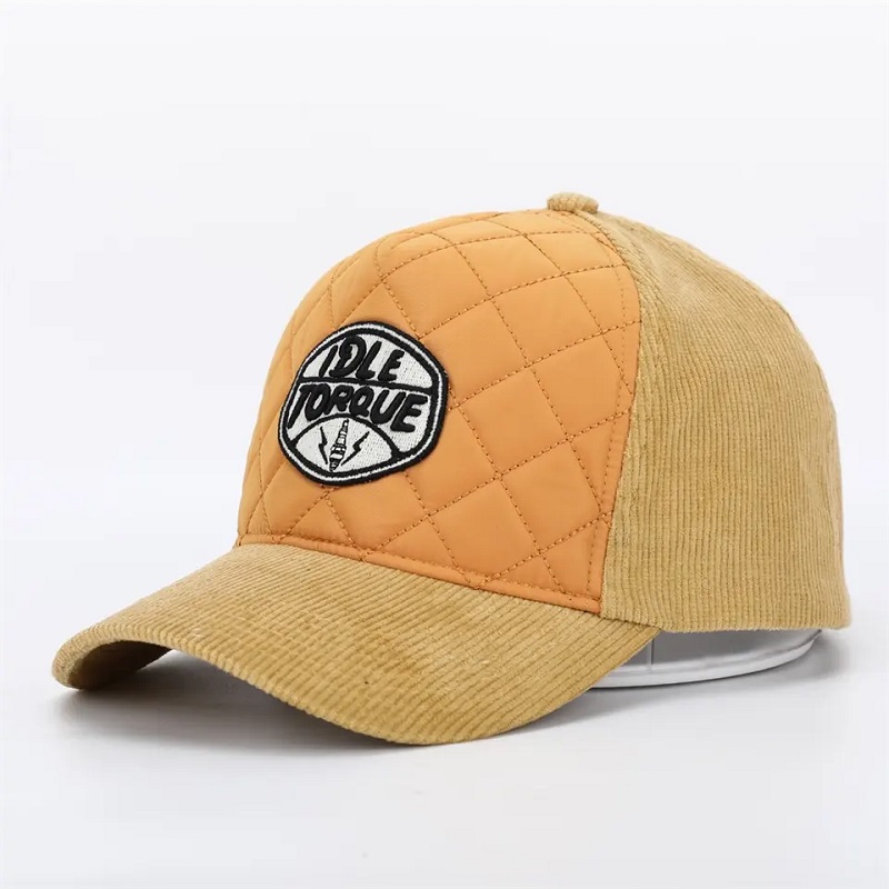 OEM Custom korkealaatuinen 5 paneelin vaahto etumaailma baseball -lippia, 3D -kirjonta -logo kaareva leijahihna hihna isä hattu