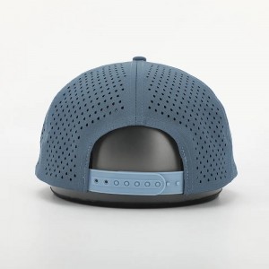 OEM Custom Design Logo 5 Paneel Classic Strucent Plain Blank Laser Cut 5 -paneelin rei\'itetty Gorras -nylon köysi