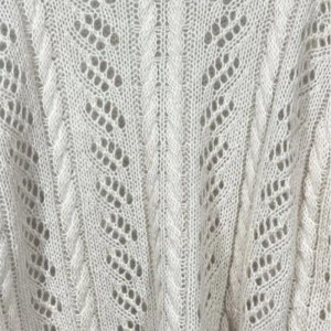 Naisten muoti pyöreä kaula pitkähihainen pullover -villapaita