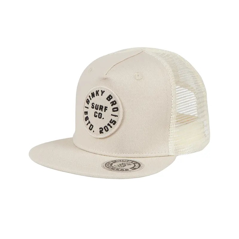 Kesälikkas vauva snapback cap transler youth snapback hattu räätälöity brodeerattu patch mesh cream lasten lasten kuorma -autot hattukorkit