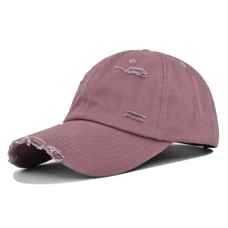 2023 Uusi tyyli värikäs räätälöity logo puuvilla vintage baseball Cap Distressed Dad Hat