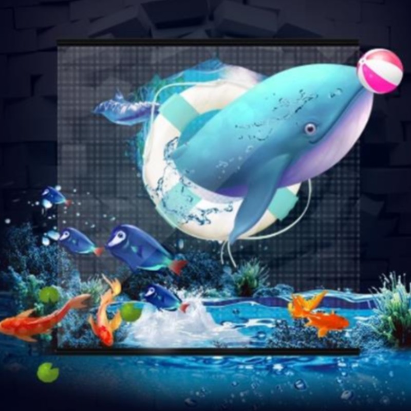 Lyhyt johdanto läpinäkyvään holografiseen LED -näyttöön