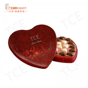 Mukautetut eväste tin tölkkiruokattinpakkaukset metallilaatikoissa kohokuvioidut eväste tinapurkit