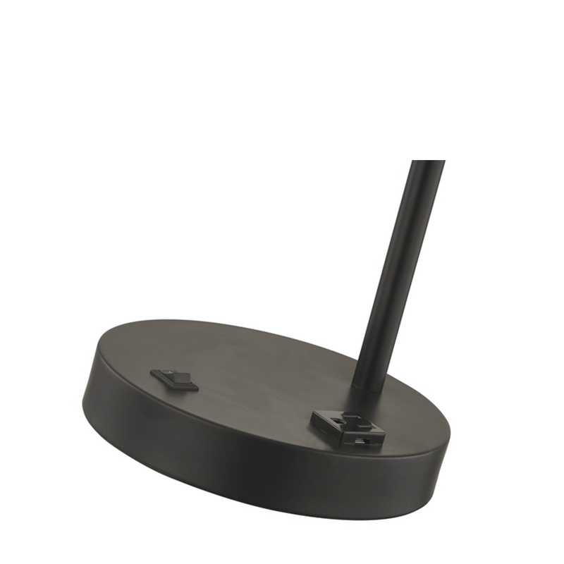 Hampton Inn Hotel Desk Lamp on/off -rokkarikytkin ja kätevät myyntipisteet hotellin huoneessa