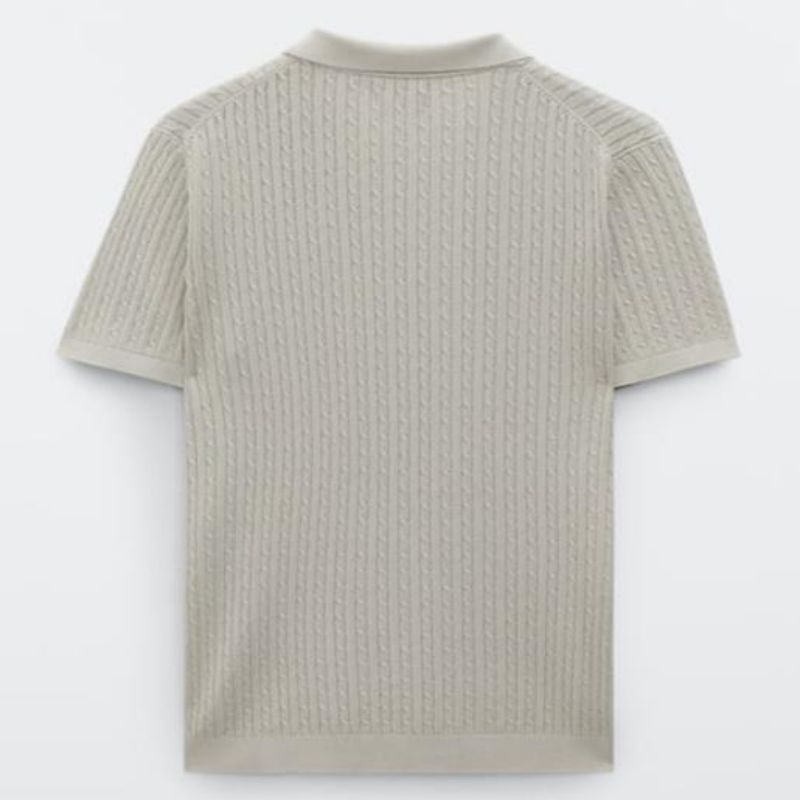 Mukautettu suunnittelija Summer Lyhythihainenneulottu pullover cotton miehet \\\\\\ puserot