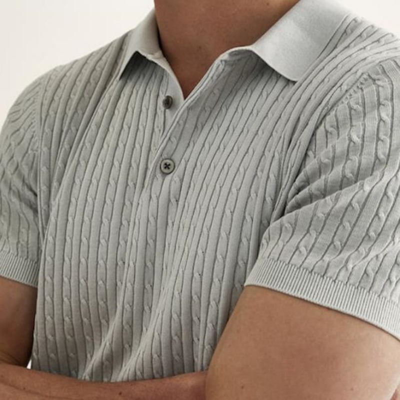Mukautettu suunnittelija Summer Lyhythihainenneulottu pullover cotton miehet \\\\\\ puserot